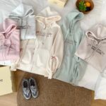 Trendy Bow Hoodies For Women - Image 4