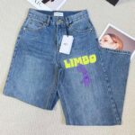 New High Waist Straight Leg Jeans For Women - Image 2