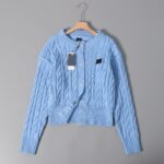 Casual Crew-Neck Cardigans For Women - Image 3