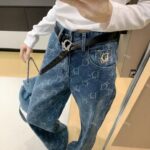 Luxury Straight Jeans For Women - Image 2