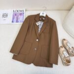 Classic Rolled Sleeve Blazer For Women - Image 4