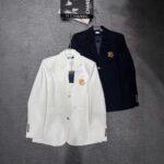 Gold Embroidery Blazer For Women - Image 2