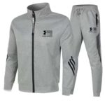 Fashion Zipper Sports Tracksuits For Men - Image 5